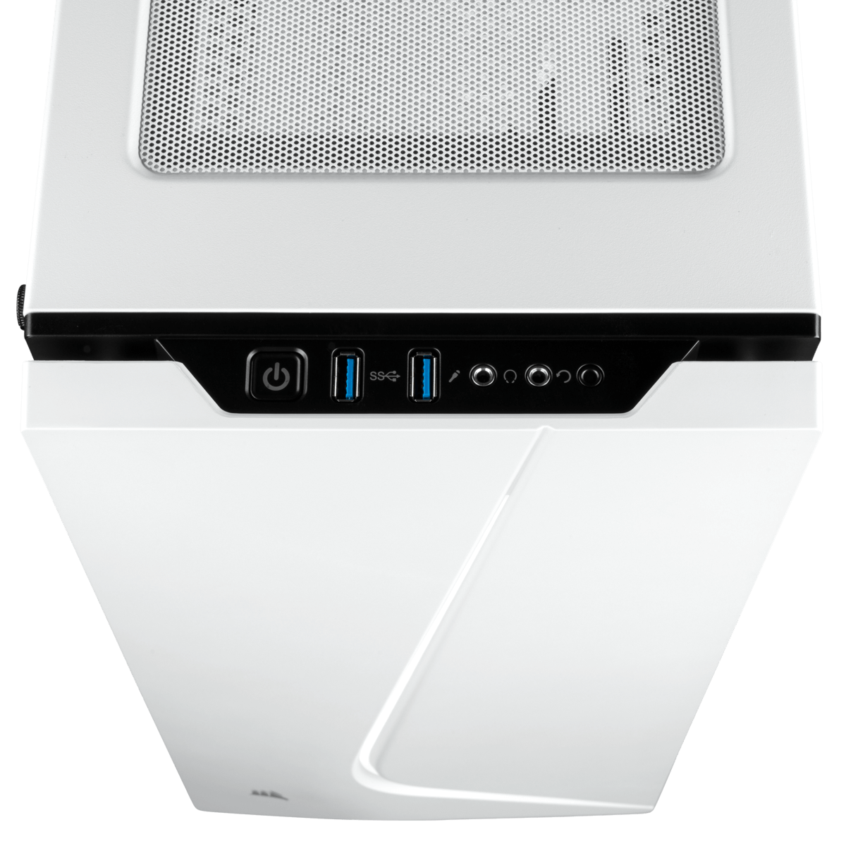 Gabinete Gamer Corsair Carbide SPEC-06, Mid Tower, Com 2 Fan, Vidro temperado, White, Sem Fonte, CC-9011145-WW