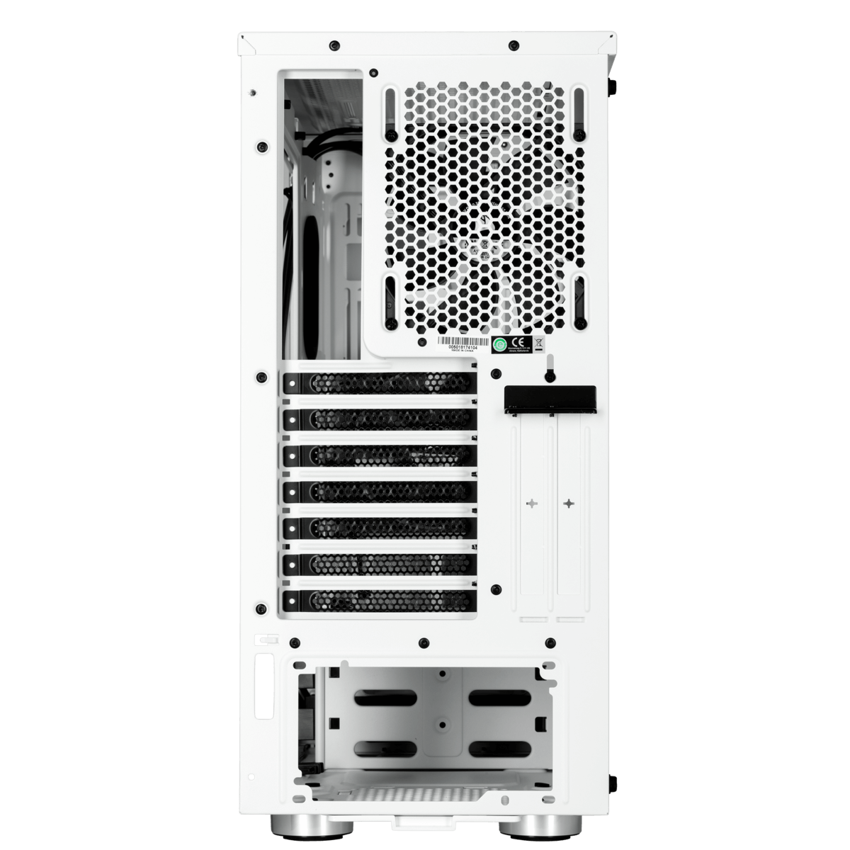 Gabinete Gamer Corsair Carbide SPEC-06, Mid Tower, Com 2 Fan, Vidro temperado, White, Sem Fonte, CC-9011145-WW
