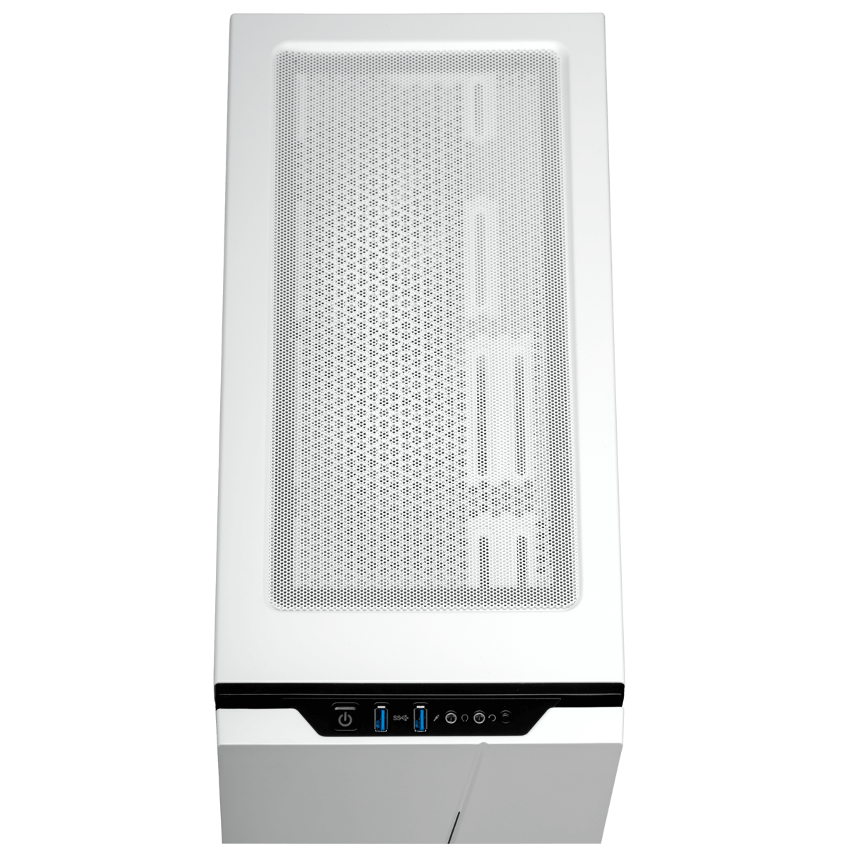 Gabinete Gamer Corsair Carbide SPEC-06, Mid Tower, Com 2 Fan, Vidro temperado, White, Sem Fonte, CC-9011145-WW