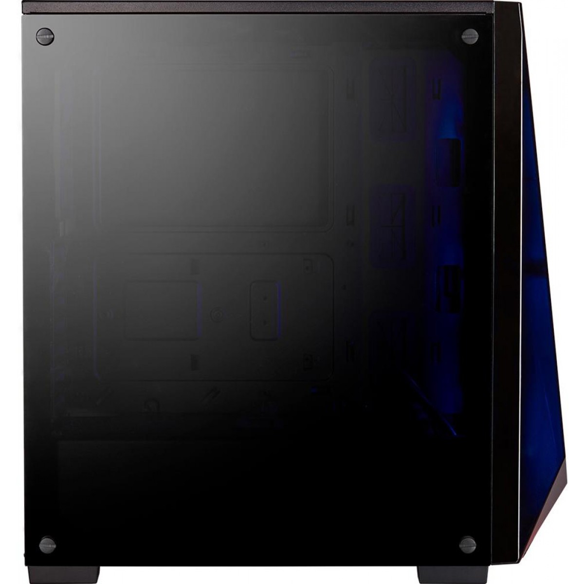 Gabinete Gamer Corsair, Carbide Spec Delta RGB, Mid Tower, Vidro Temperado, Black, Sem Fonte, Com 3 Fans, CC-9011166-WW