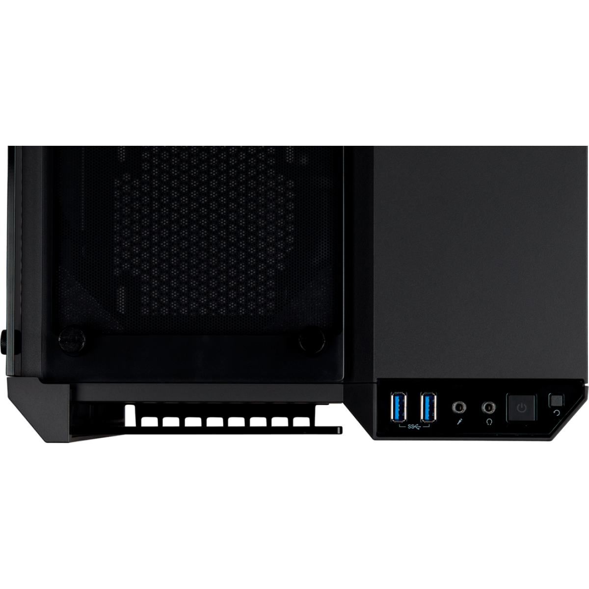 Gabinete Gamer Corsair Crystal 280x, Mini Tower, Sem Fan, Vidro Temperado, Black, Sem Fonte, CC-9011134-WW