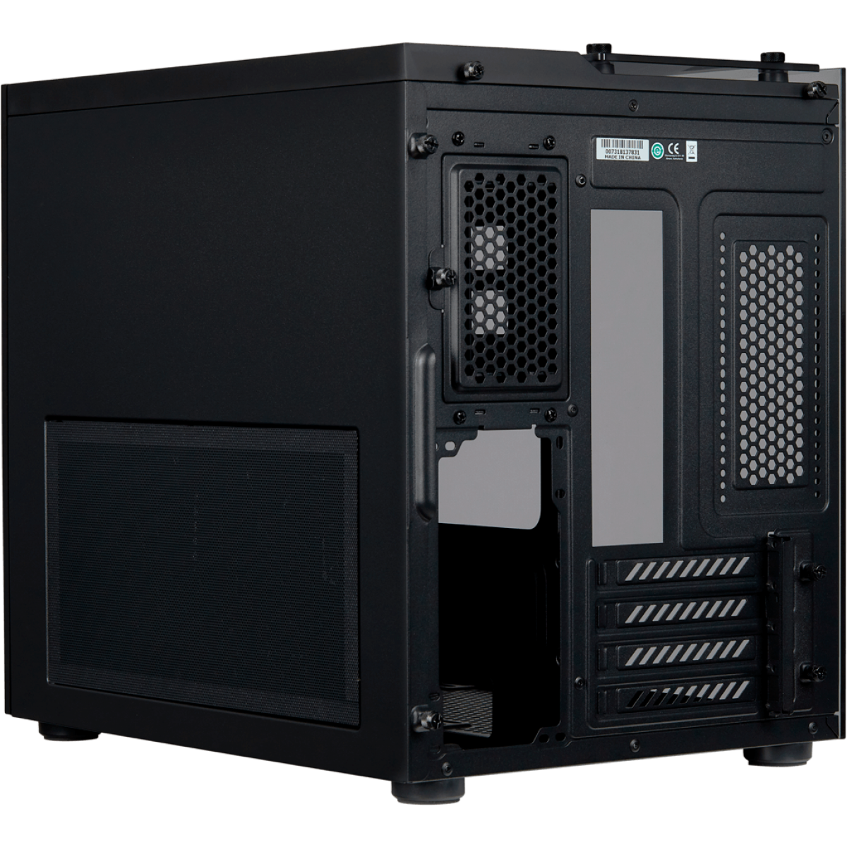 Gabinete Gamer Corsair Crystal 280x RGB, Mini Tower, Sem Fan, Vidro Temperado, Black, Sem Fonte, CC-9011135-WW