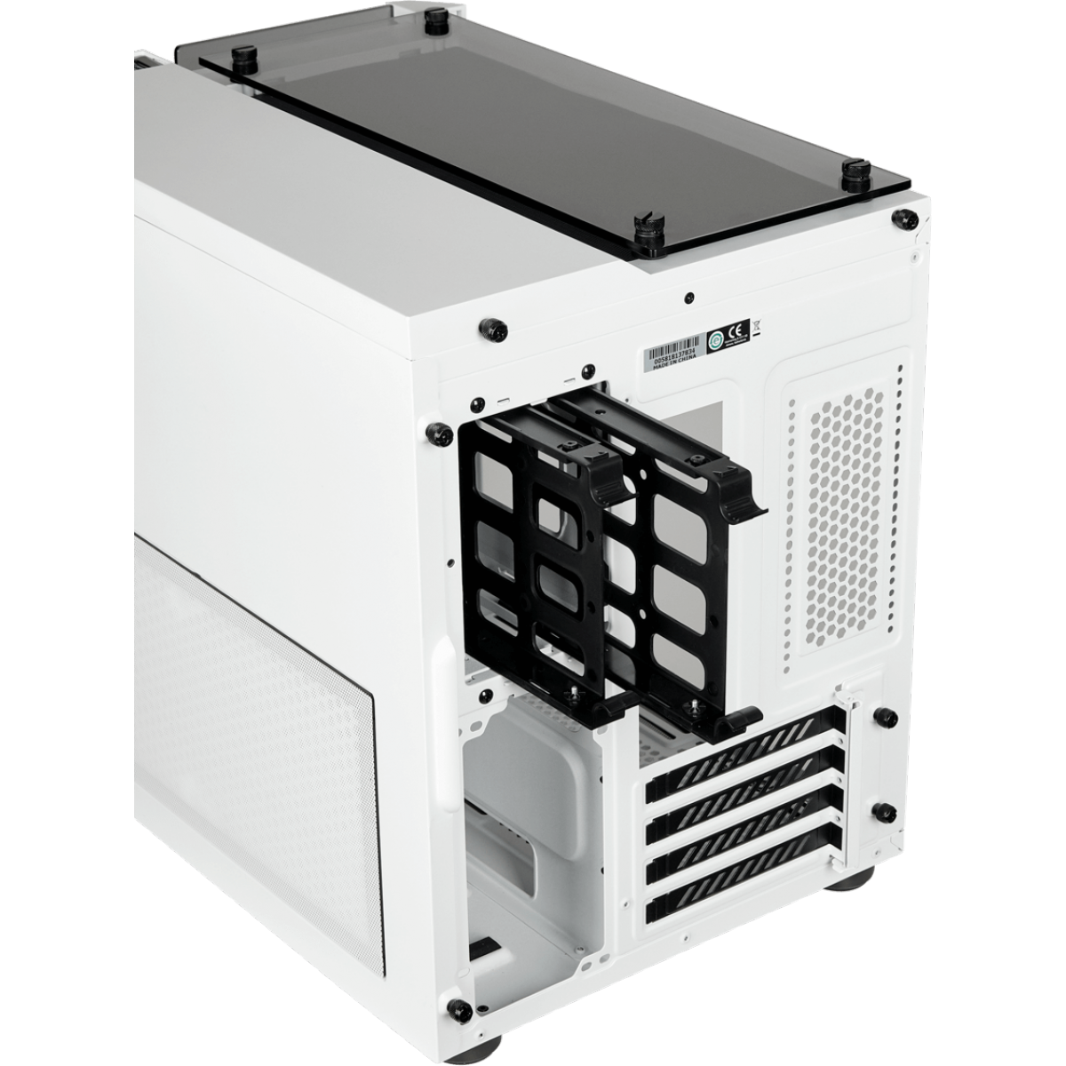 Gabinete Gamer Corsair Crystal 280x RGB, Mini Tower, Vidro Temperado, White, Sem Fonte, CC-9011137-WW