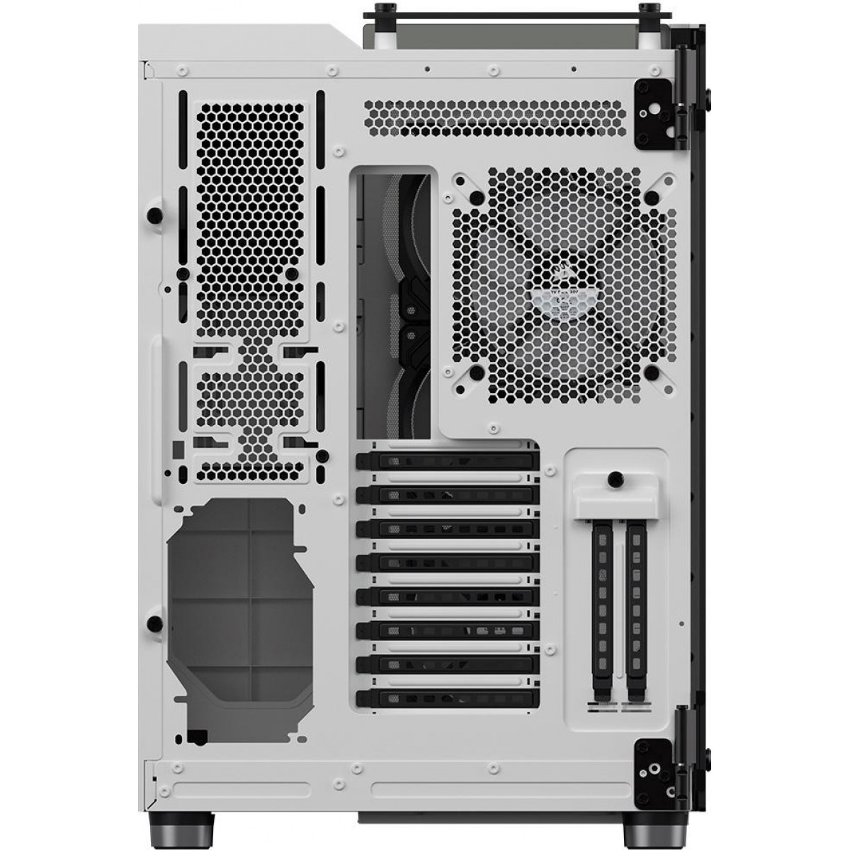 Gabinete Gamer Corsair Crystal 680x RGB, Full Tower, Vidro Temperado, White, Sem Fonte, Com 4 Fans, CC-9011169-WW