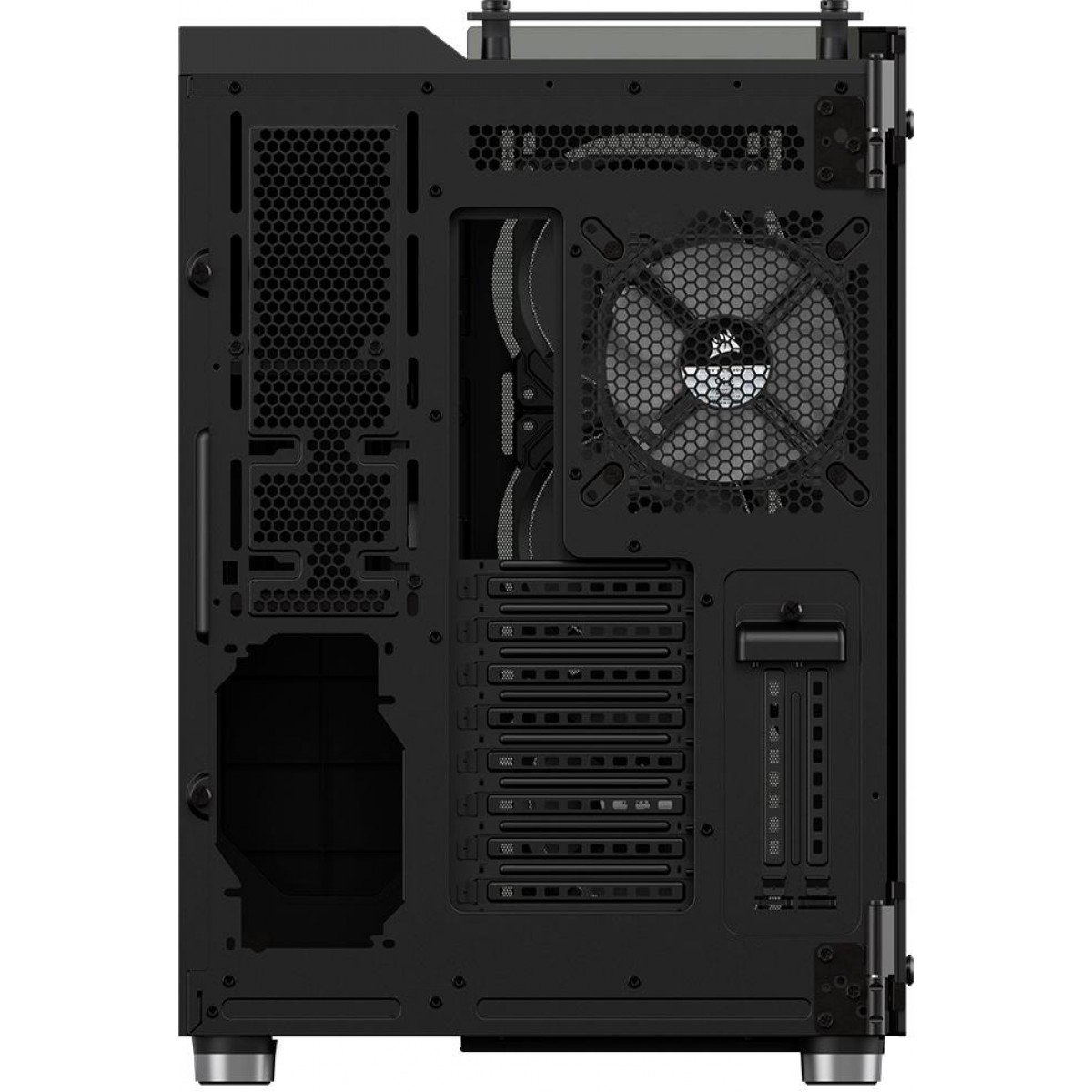 Gabinete Gamer Corsair Crystal 680x RGB, Full Tower, Vidro Temperado, Com 4 Fans, Black, Sem Fonte, CC-9011168-WW
