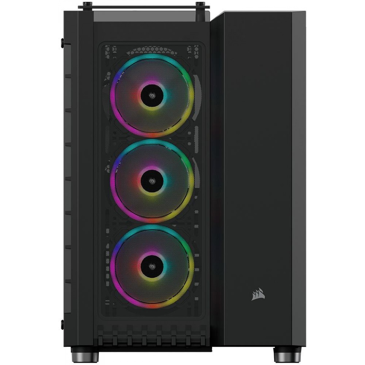 Gabinete Gamer Corsair Crystal 680x RGB, Full Tower, Vidro Temperado, Com 4 Fans, Black, Sem Fonte, CC-9011168-WW