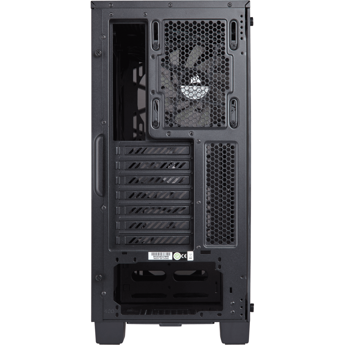 Gabinete Gamer Corsair Crystal 460X, Mid Tower, Com 2 Fans, Vidro Temperado, Black Sem Fonte, CC-9011099-WW