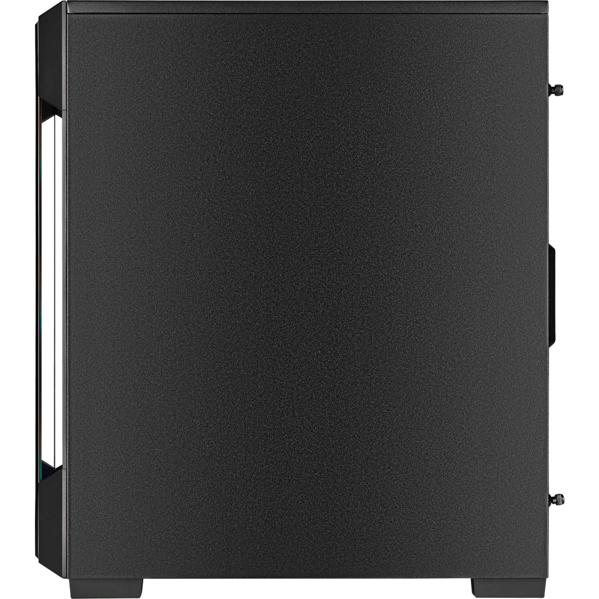 Gabinete Gamer Corsair iCue 220T, Mid Tower, Com 3 Fans, Vidro Temperado, Black, Sem Fonte, CC-9011190-WW