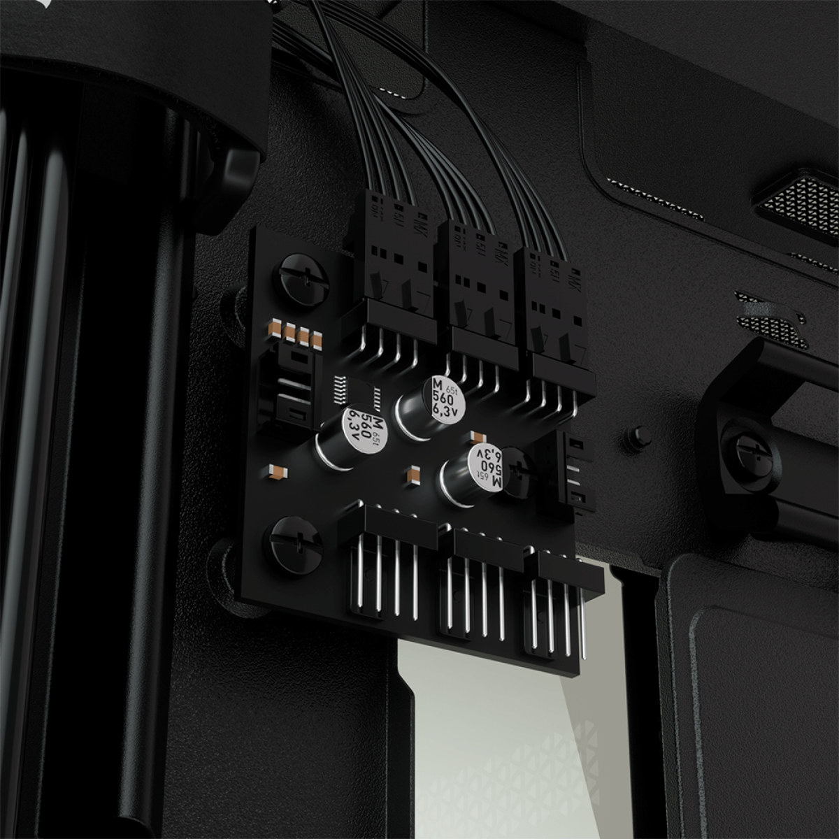 Gabinete Gamer Corsair iCUE 5000X RGB, Mid Tower, Vidro Temperado, Black, ATX, Sem Fonte, Com 3 Fans, CC-9011212-WW