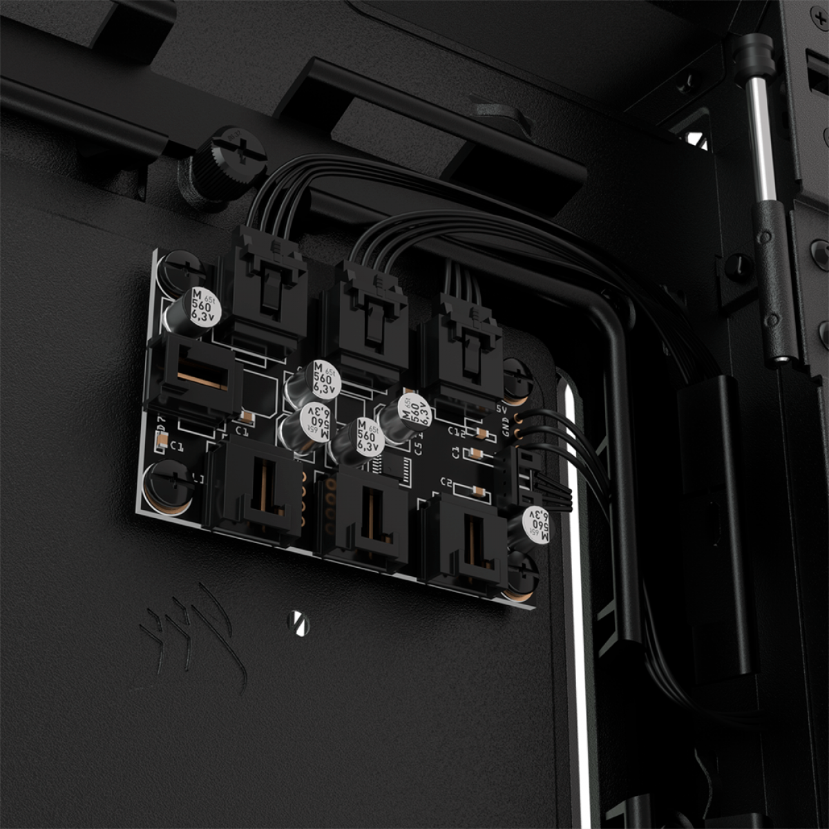 Gabinete Gamer Corsair iCUE 5000X RGB, Mid Tower, Vidro Temperado, Black, ATX, Sem Fonte, Com 3 Fans, CC-9011212-WW