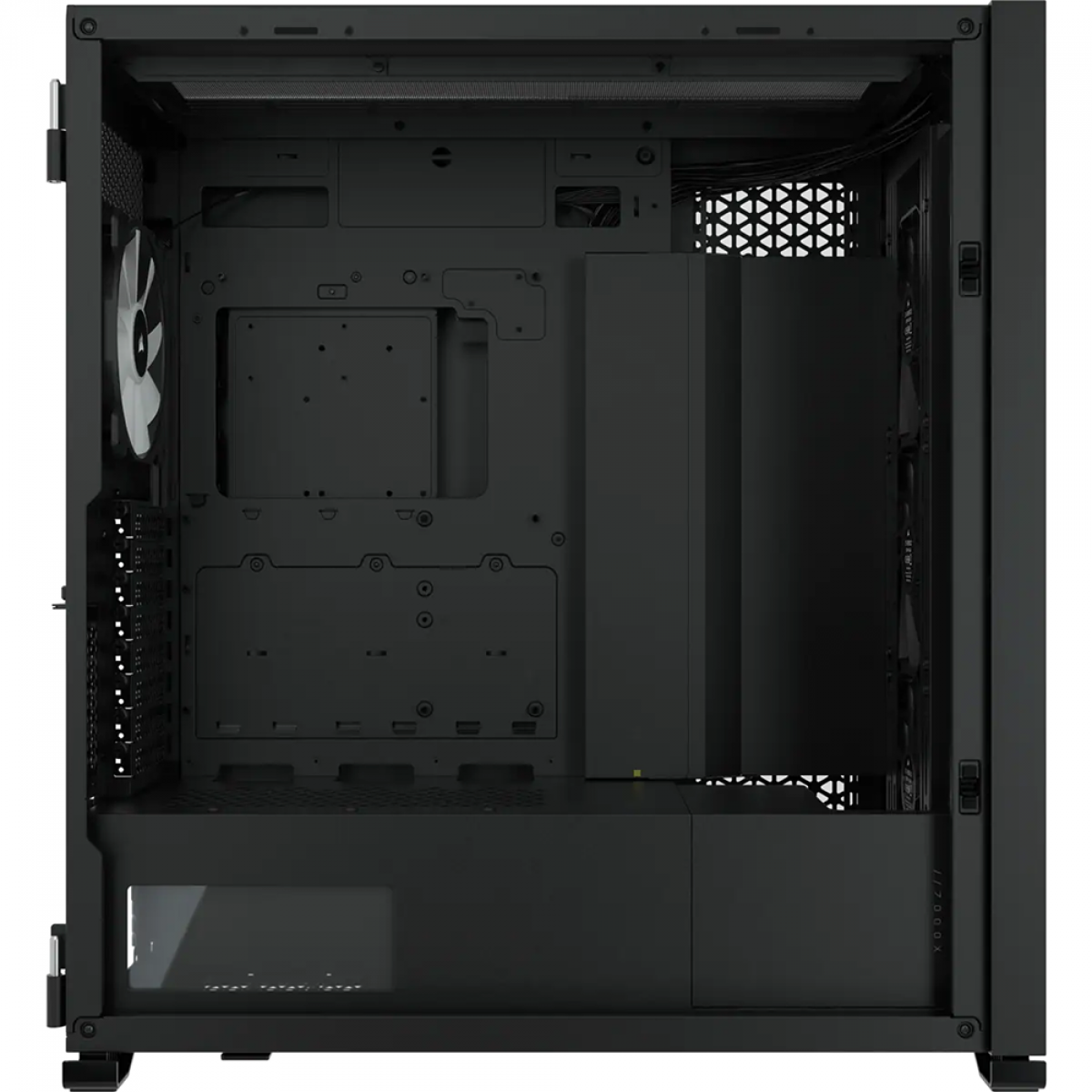 Gabinete Gamer Corsair iCUE 7000X RGB, Full Tower, Vidro Temperado, Black, ATX, Sem Fonte, Com 4 Fans, CC-9011226-WW