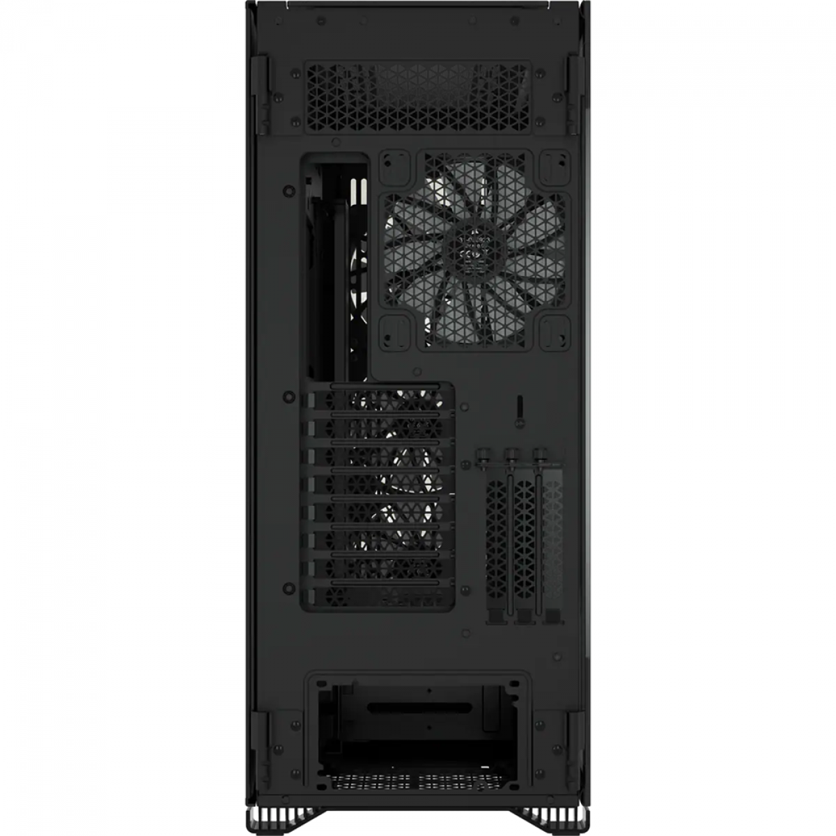 Gabinete Gamer Corsair iCUE 7000X RGB, Full Tower, Vidro Temperado, Black, ATX, Sem Fonte, Com 4 Fans, CC-9011226-WW