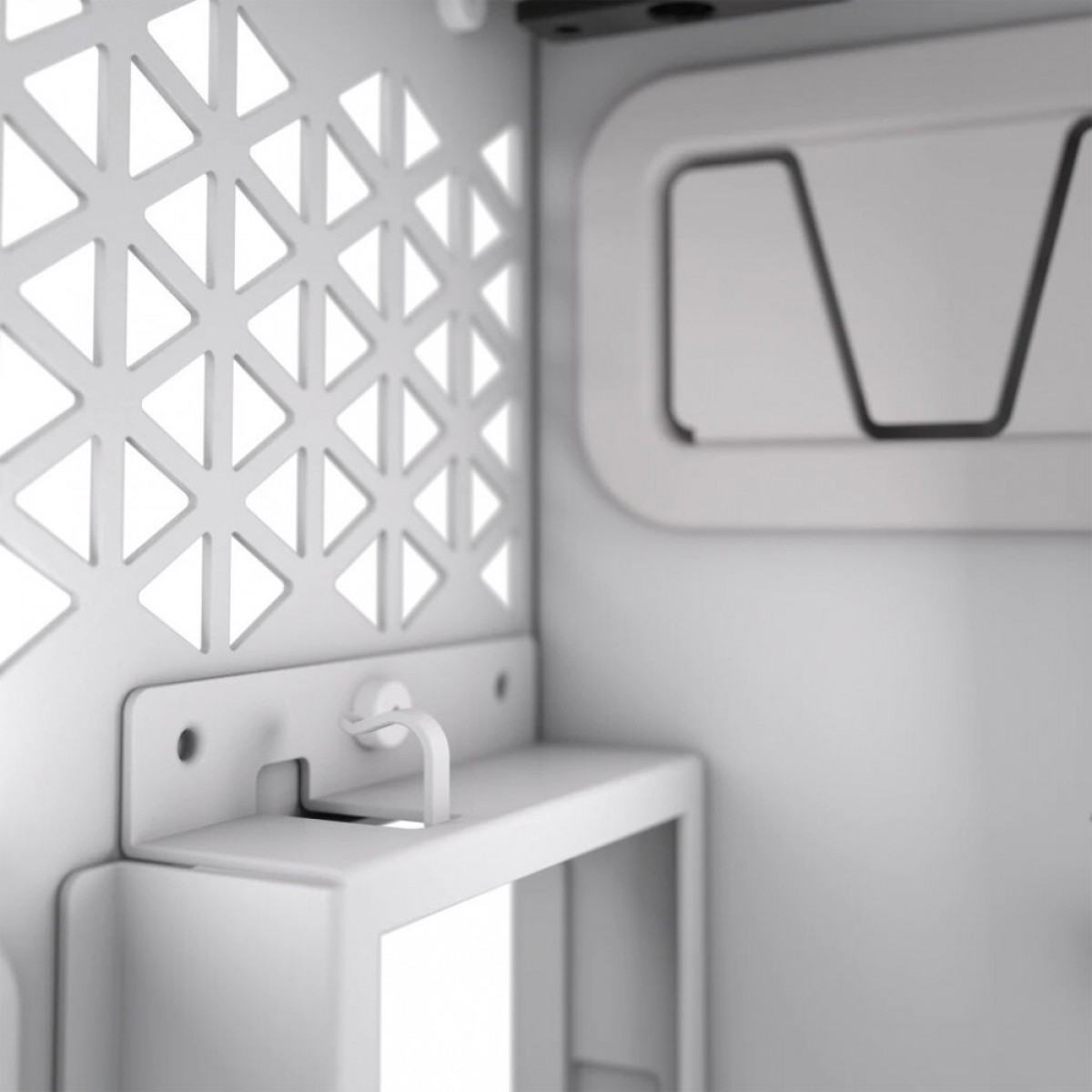 Gabinete Gamer Corsair iCUE LINK 6500X, Mid Tower, Vidro Temperado, E-ATX, White, Sem Fonte, Com 3 Fans RGB, CC-9011270-WW