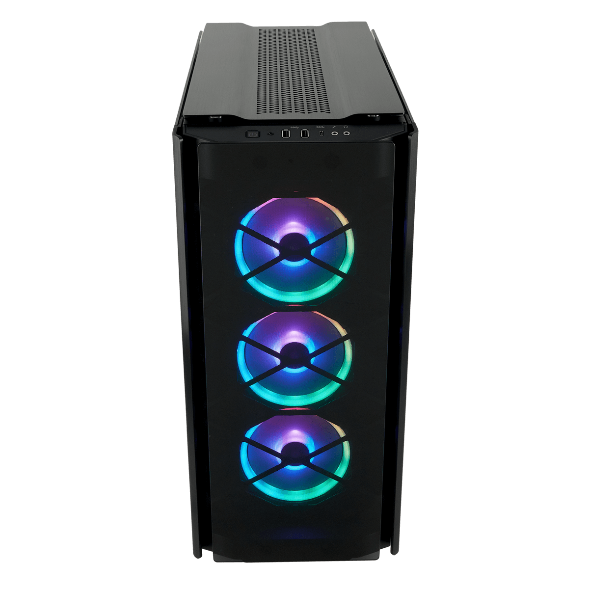 Gabinete Gamer Corsair Obsidian 500D RGB SE Premium, MidTower, Com 3 Fan, Vidro Temperado, Sem Fonte, CC-9011139-WW