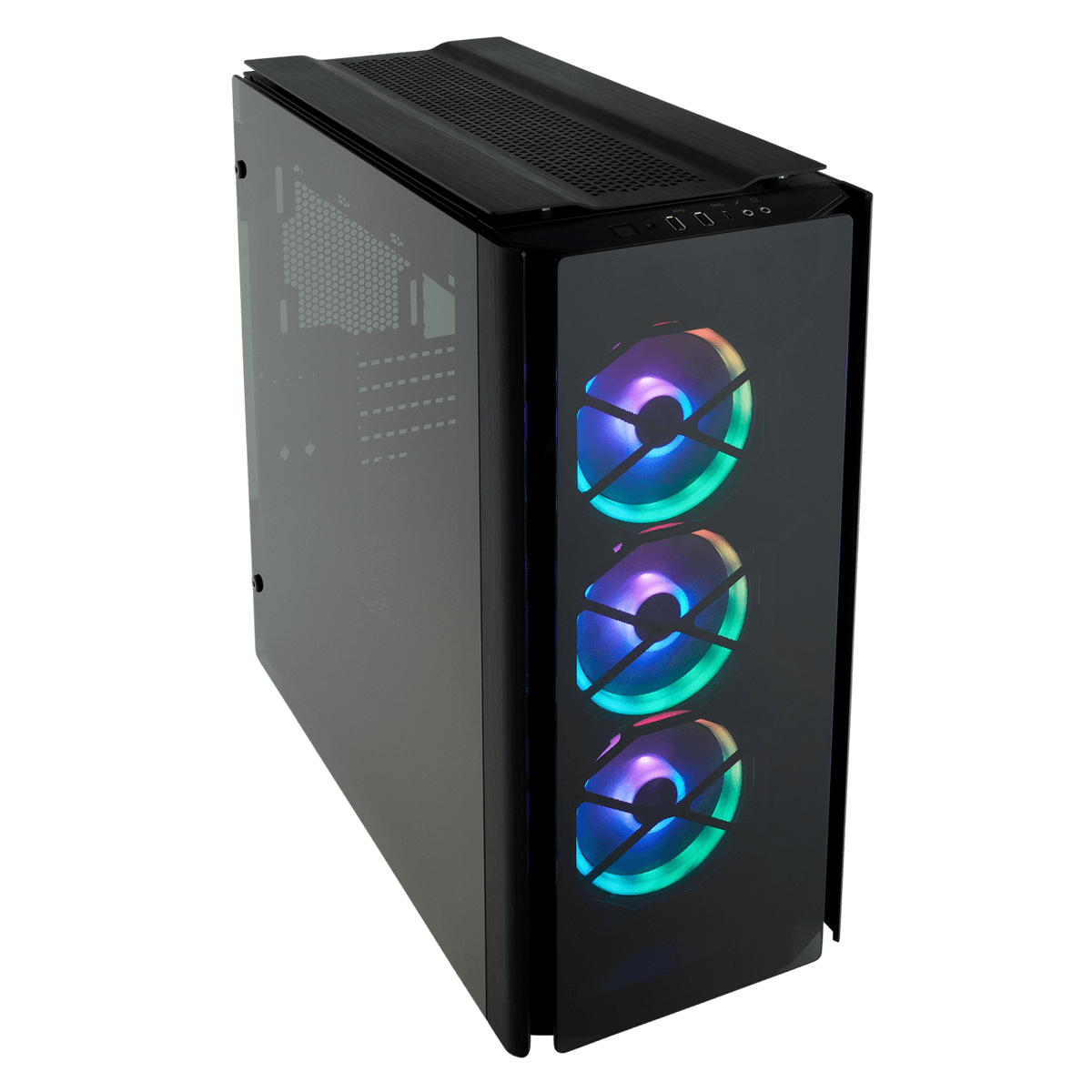 Gabinete Gamer Corsair Obsidian 500D RGB SE Premium, MidTower, Com 3 Fan, Vidro Temperado, Sem Fonte, CC-9011139-WW