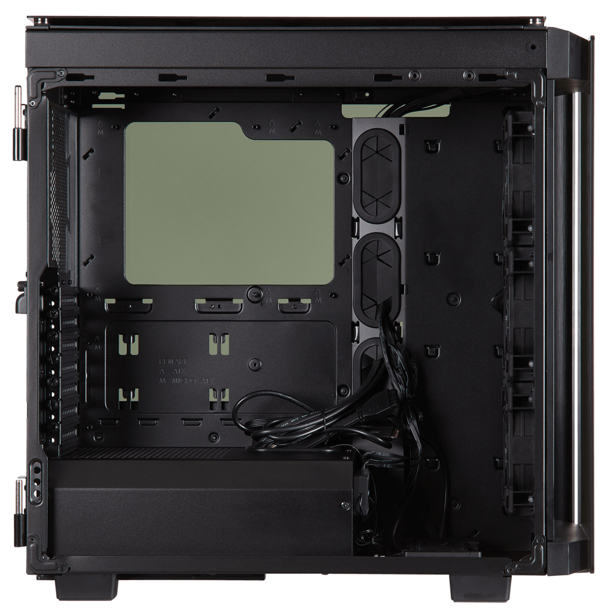 Gabinete Gamer Corsair Obsidian 500D RGB SE Premium, MidTower, Com 3 Fan, Vidro Temperado, Sem Fonte, CC-9011139-WW