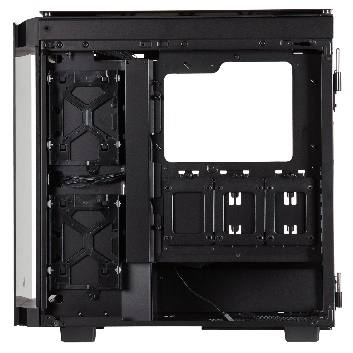 Gabinete Gamer Corsair Obsidian 500D RGB SE Premium, MidTower, Com 3 Fan, Vidro Temperado, Sem Fonte, CC-9011139-WW