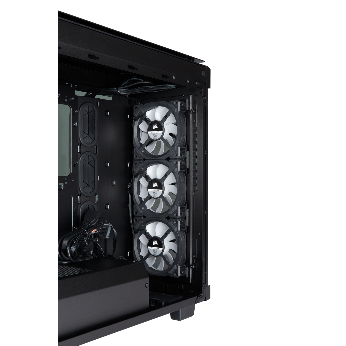 Gabinete Gamer Corsair Obsidian 500D RGB SE Premium, MidTower, Com 3 Fan, Vidro Temperado, Sem Fonte, CC-9011139-WW