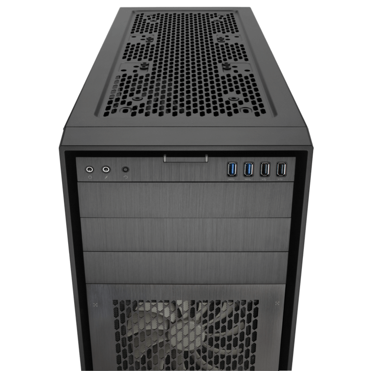 Gabinete Gamer Corsair Obsidian 750D Airflow Edition, Full Tower, Com 3 Fans, Black, Sem Fonte, CC-9011078-WW