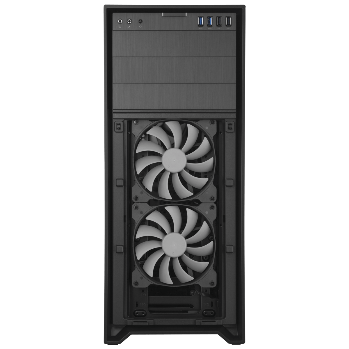 Gabinete Gamer Corsair Obsidian 750D, Full Tower, Com 3 Fan, Black, Sem Fonte, CC-9011035-WW