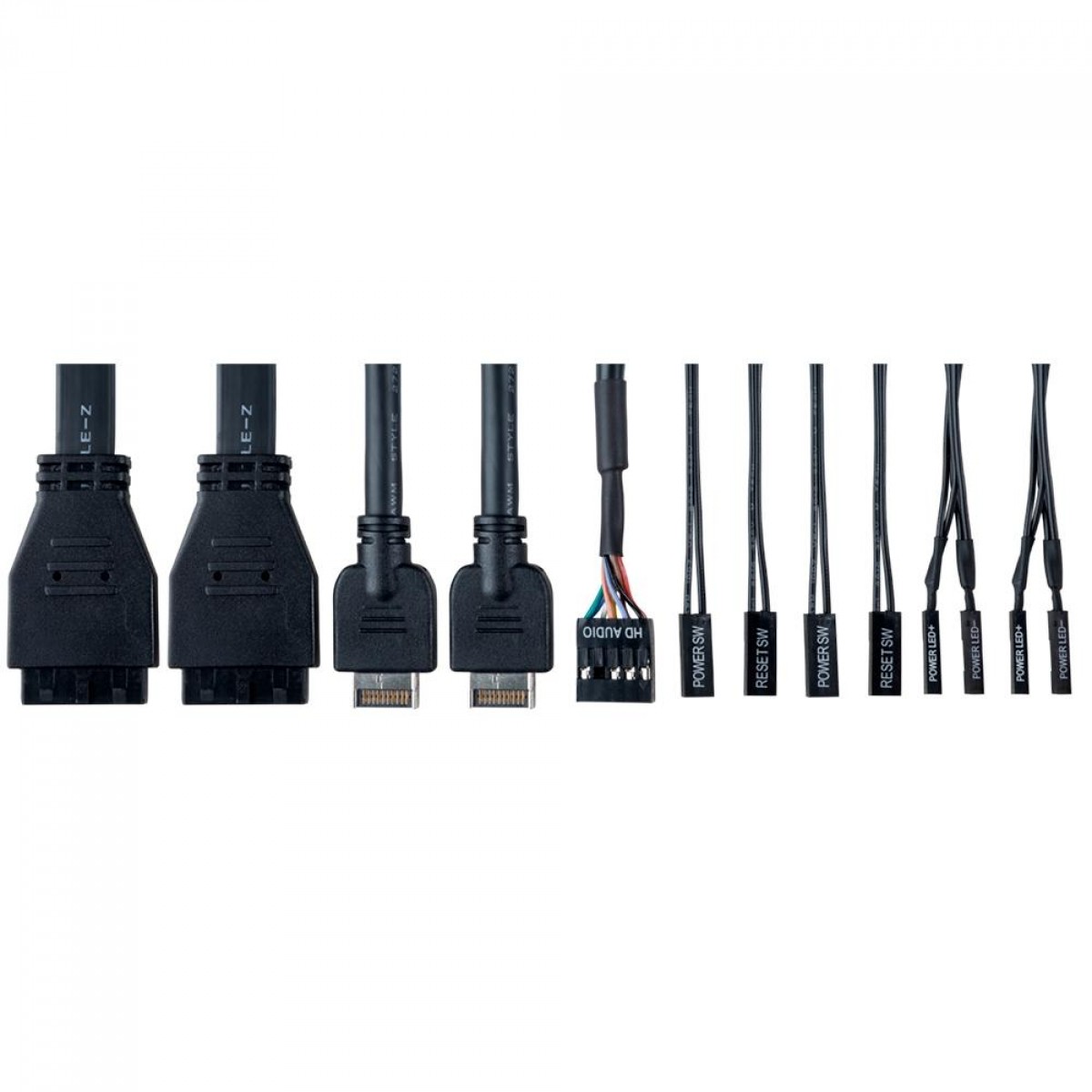 Gabinete Gamer Corsair Obsidian Series 1000D, RGB, Super Tower, Vidro temperado, Black, Sem Fonte, Sem Fan, CC-9011148-WW