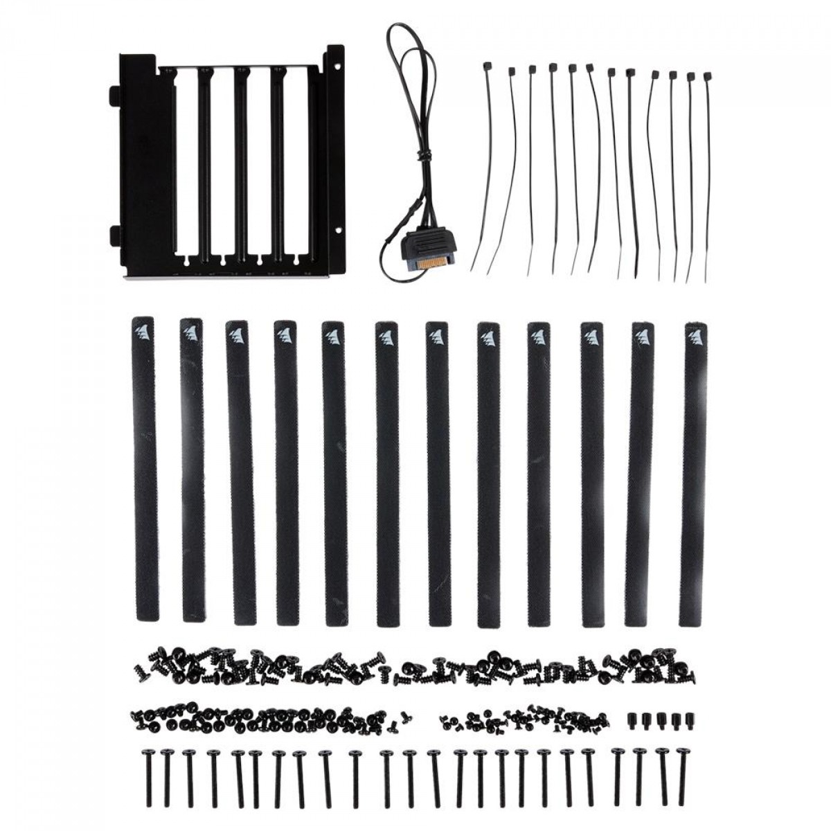 Gabinete Gamer Corsair Obsidian Series 1000D, RGB, Super Tower, Vidro temperado, Black, Sem Fonte, Sem Fan, CC-9011148-WW