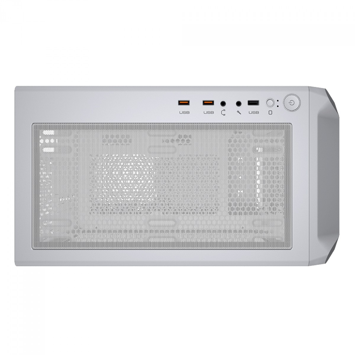 Gabinete Gamer Cougar Archon 2 RGB, Mid Tower, Vidro Temperado, ATX, White, Sem Fonte, Com 3 Fans, 385CC50.0004  