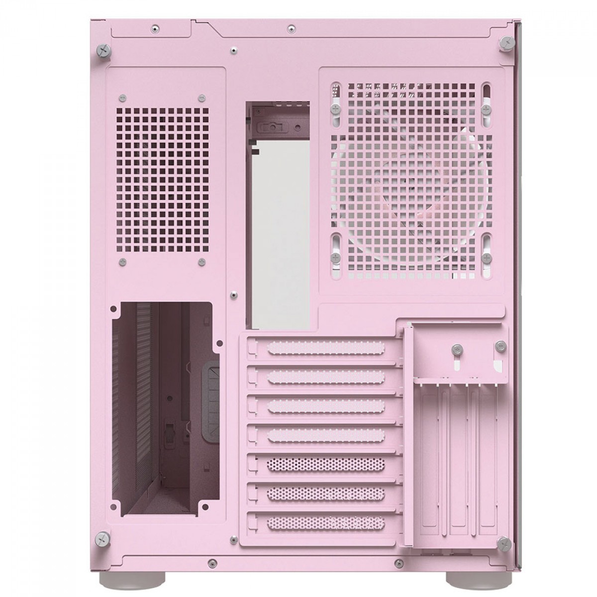 Gabinete Gamer Cougar FV150 RGB, Mid Tower, Vidro Temperado, ATX, Com 4 Fans, Pink, 385KA10.0005