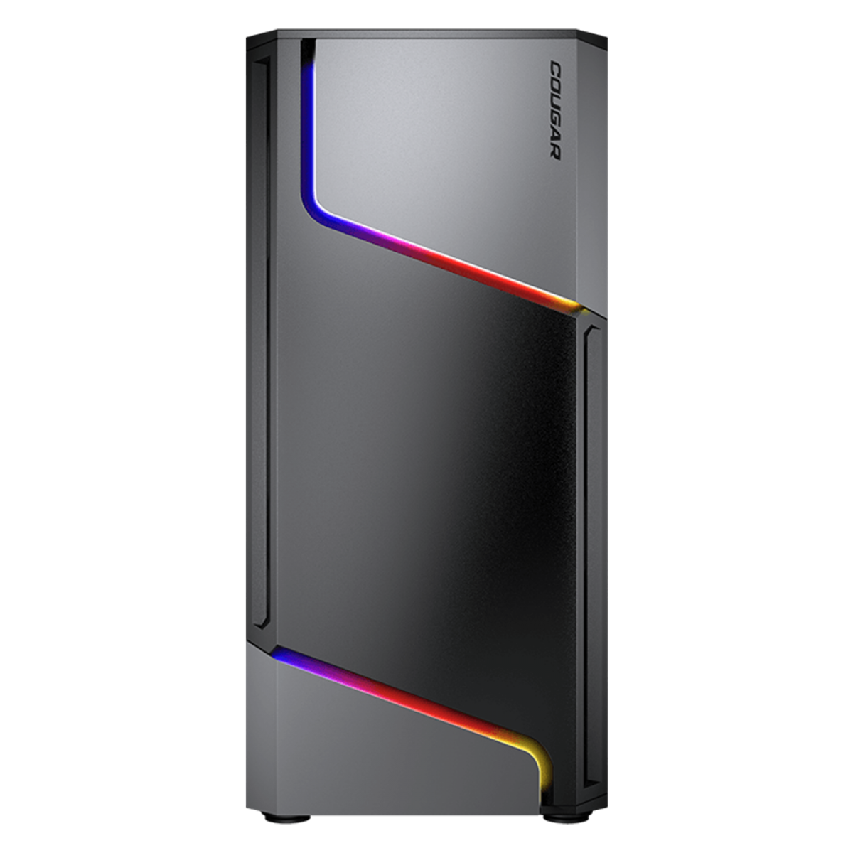 Gabinete Gamer Cougar MX360 RGB, Mid Tower, Vidro Temperado, ATX, Sem Fonte, Com 1 Fan, 385CC60.0001