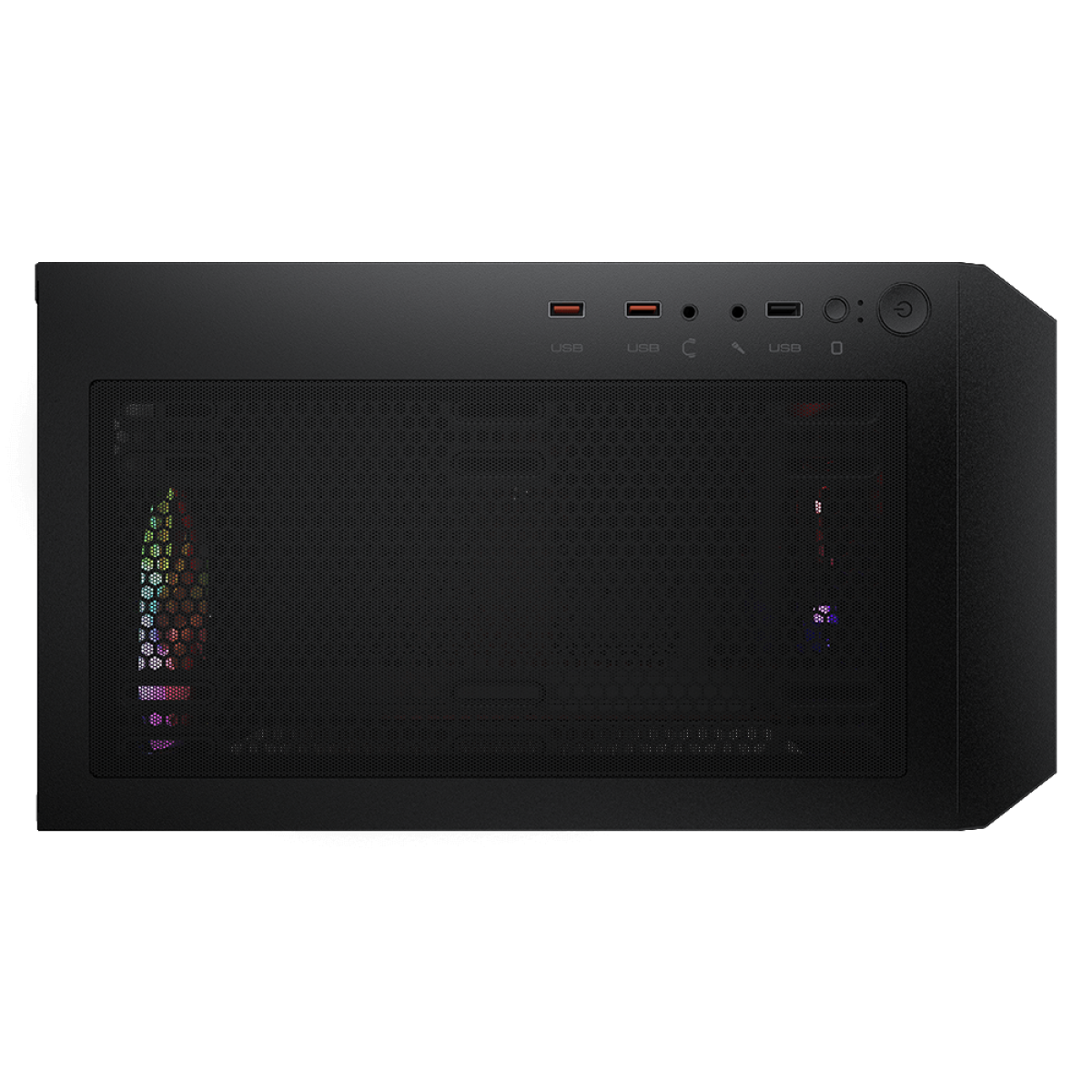 Gabinete Gamer Cougar MX360 RGB, Mid Tower, Vidro Temperado, ATX, Sem Fonte, Com 1 Fan, 385CC60.0001