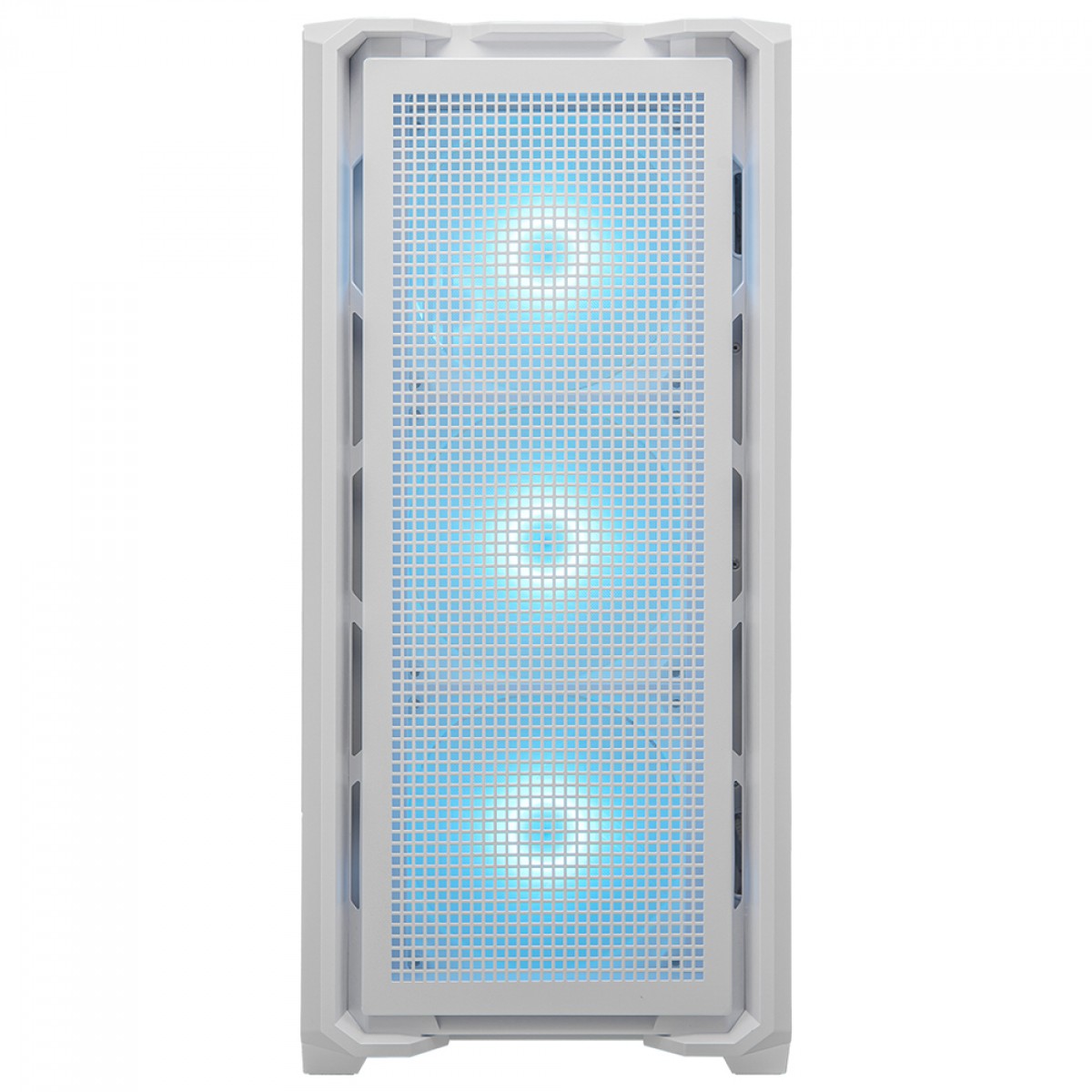 Gabinete Gamer Cougar MX600 RGB White, Full Tower, Vidro Temperado, EATX, Com 4 Fans, Branco, 3857C90.0002