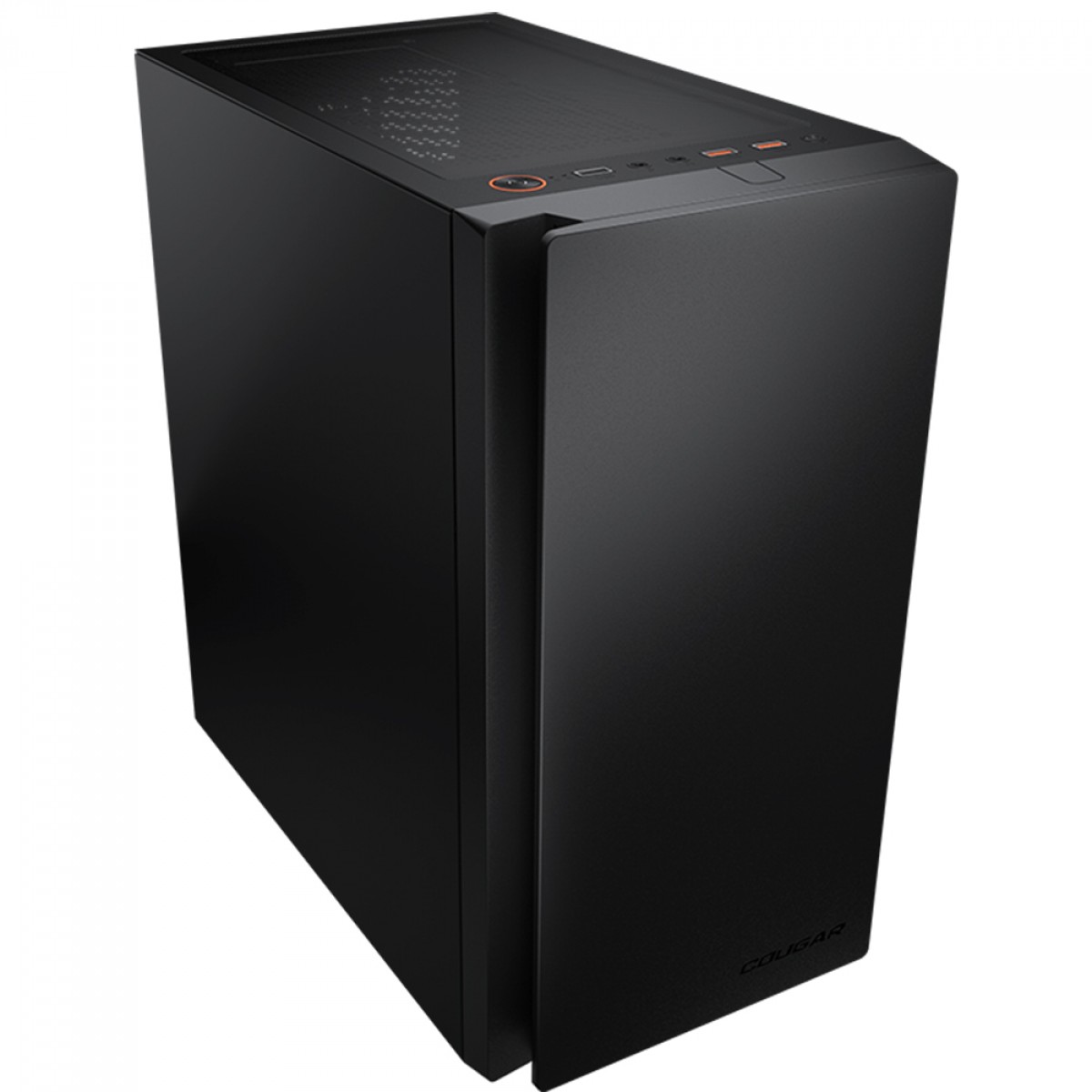 Gabinete Gamer Cougar Purity, Mini Tower, MATX, Com 1 Fan, Preto, 385PC40.0003