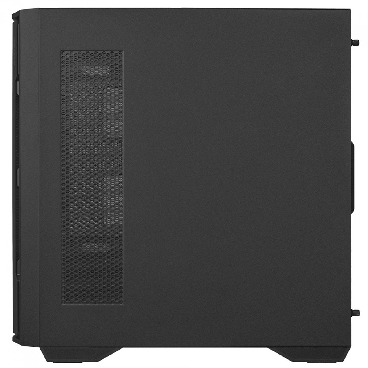 Gabinete Gamer Cougar Uniface, Mid Tower, Vidro Temperado, EATX, Com 2 Fans, Preto, 385C780.0005