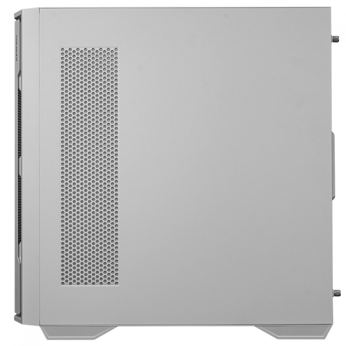 Gabinete Gamer Cougar Uniface White, Mid Tower, Vidro Temperado, EATX, Com 2 Fans, Branco, 385C780.0006