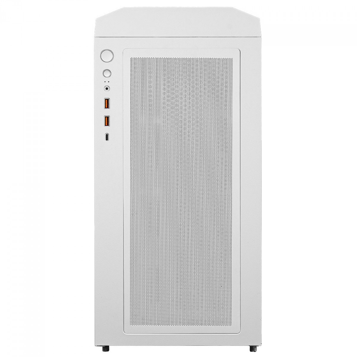 Gabinete Gamer Cougar Uniface White RGB, Mid Tower, Vidro Temperado, EATX, Com 4 Fans, Branco, 385C780.0002