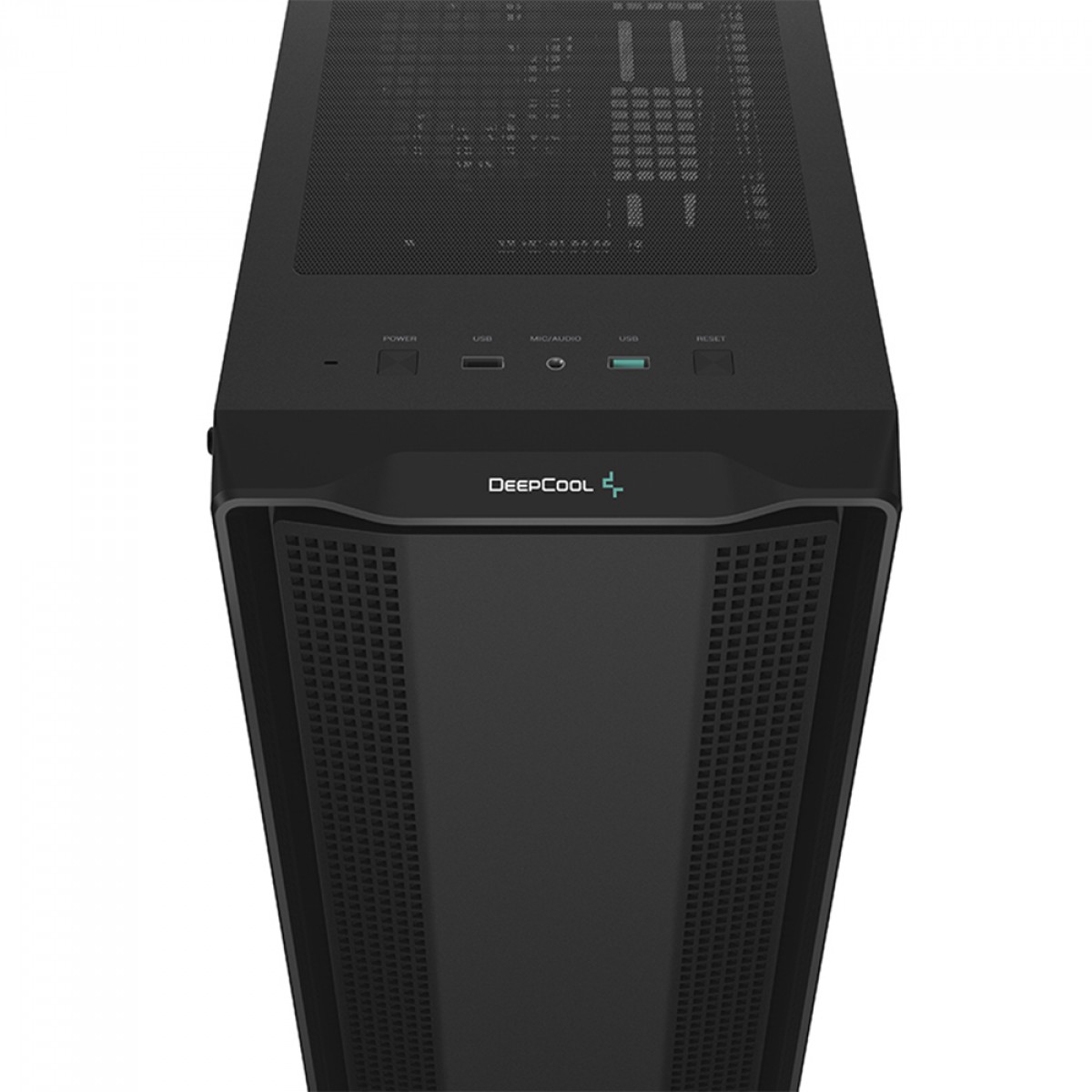 Gabinete Gamer DeepCool CC560, Black, Mid Tower, Vidro Temperado, ATX, Sem Fonte, Com 4 Fans, R-CC560-BKGAA4-G-1