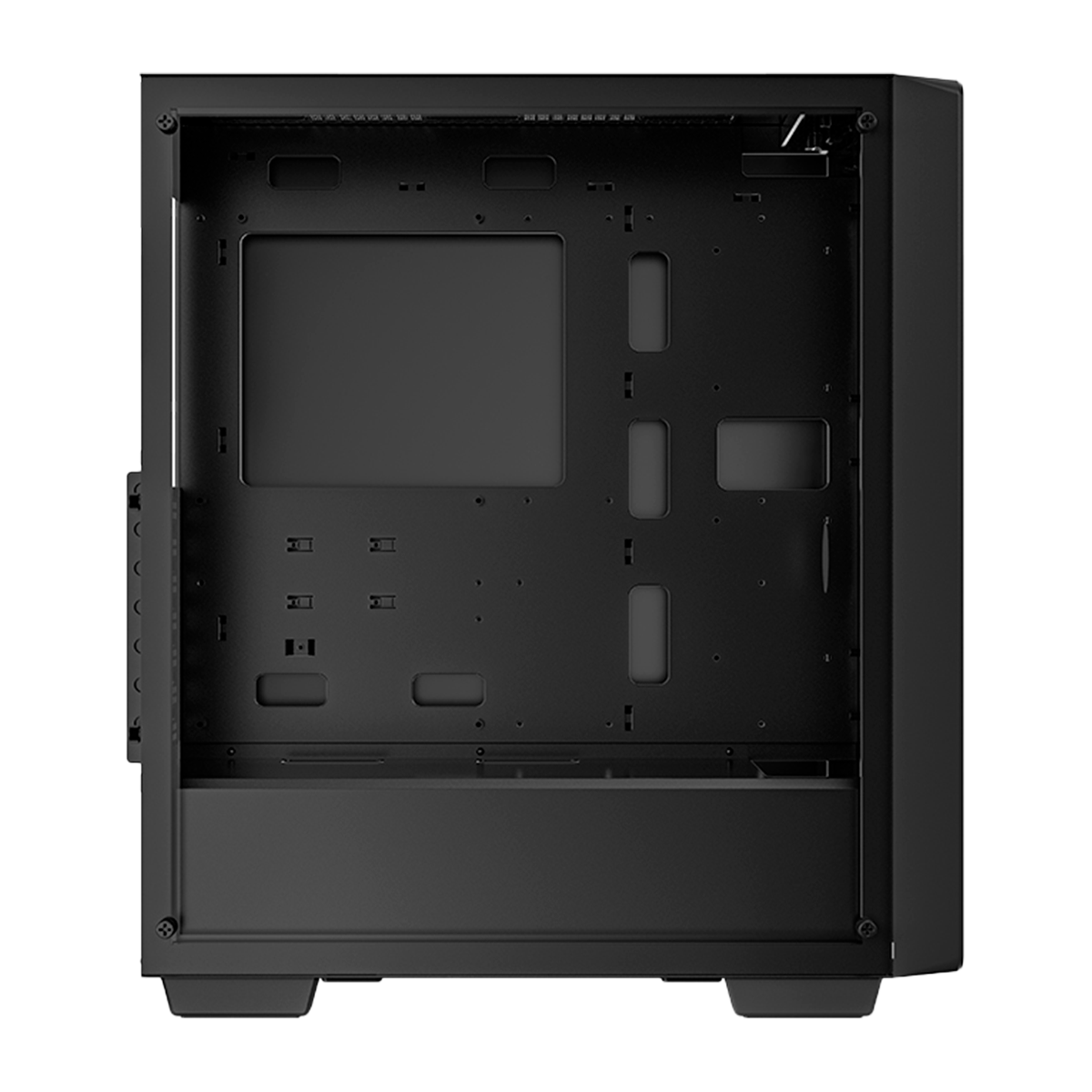 Gabinete Gamer DeepCool CC560 Limited, Black, Mid Tower, Vidro Temperado, ATX, Sem Fonte, Sem Fan, R-CC560-BKNAA0-C-1
