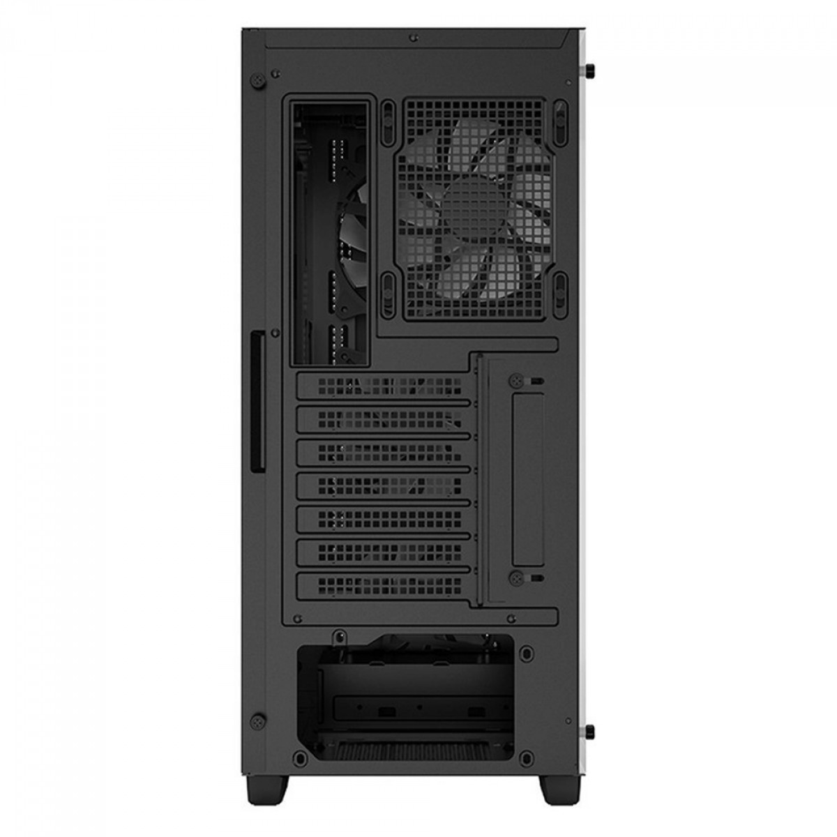 Gabinete Gamer DeepCool CC560 FS, Black, Mid Tower, Vidro Temperado, ATX, Sem Fonte, Com 4 Fans, R-CC560-BKTAA4-A-1 