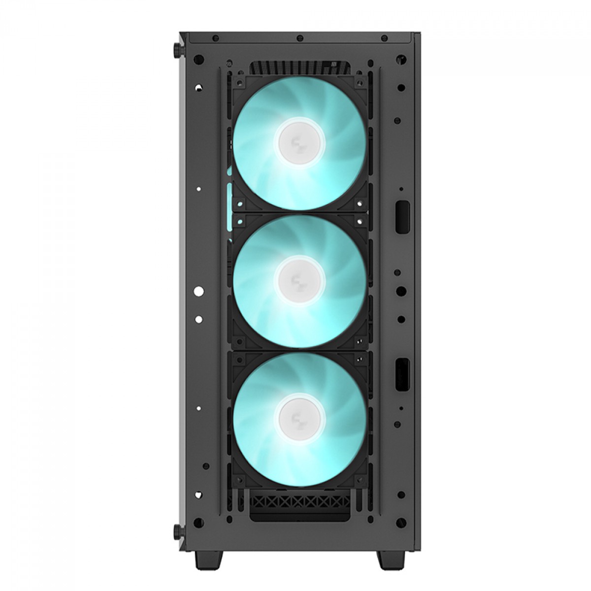 Gabinete Gamer DeepCool CC560 V2, Black, Mid Tower, Vidro Temperado, ATX, Sem Fonte, Com 4 Fans, R-CC560-BKGAA4-G-2
