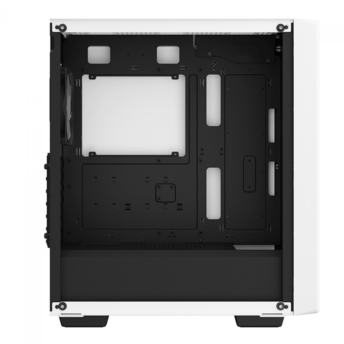 Gabinete Gamer DeepCool CC560 V2, White, Mid Tower, Vidro Temperado, ATX, Sem Fonte, Com 4 Fans, R-CC560-WHGAA4-G-2