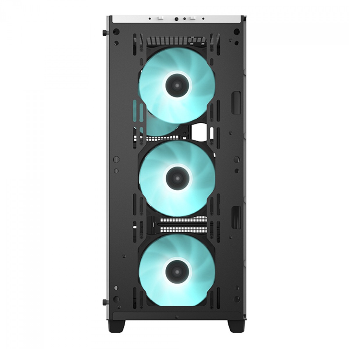 Gabinete Gamer DeepCool CC560 WH, White, Mid Tower, Vidro Temperado, ATX, Sem Fonte, Com 4 Fans, R-CC560-WHGAA4-G-1