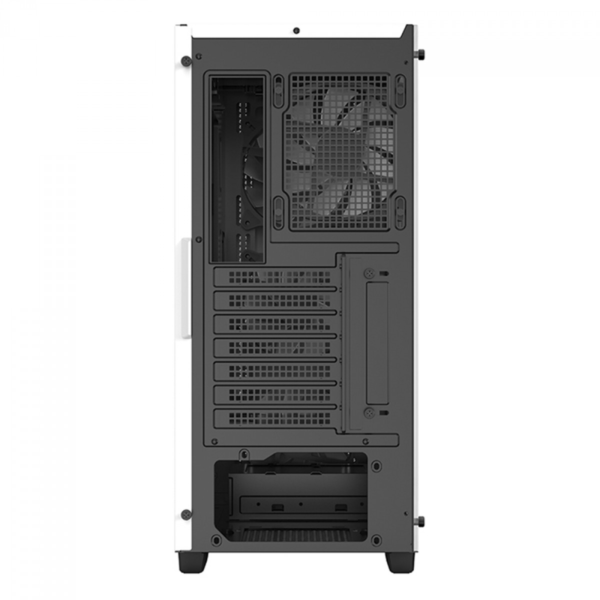 Gabinete Gamer DeepCool CC560 WH, White, Mid Tower, Vidro Temperado, ATX, Sem Fonte, Com 4 Fans, R-CC560-WHGAA4-G-1