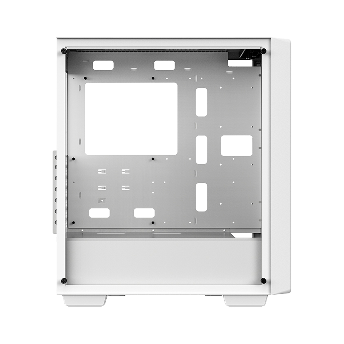 Gabinete Gamer DeepCool CC560 WH Limited, White, Mid Tower, Vidro Temperado, ATX, Sem Fonte, Sem Fan, R-CC560-WHNAA0-C-1