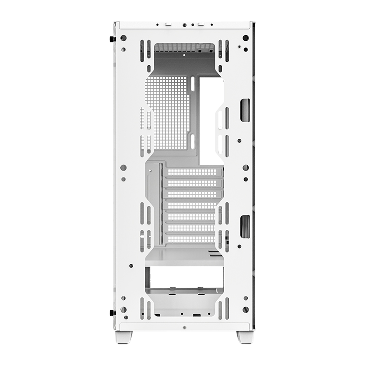 Gabinete Gamer DeepCool CC560 WH Limited, White, Mid Tower, Vidro Temperado, ATX, Sem Fonte, Sem Fan, R-CC560-WHNAA0-C-1