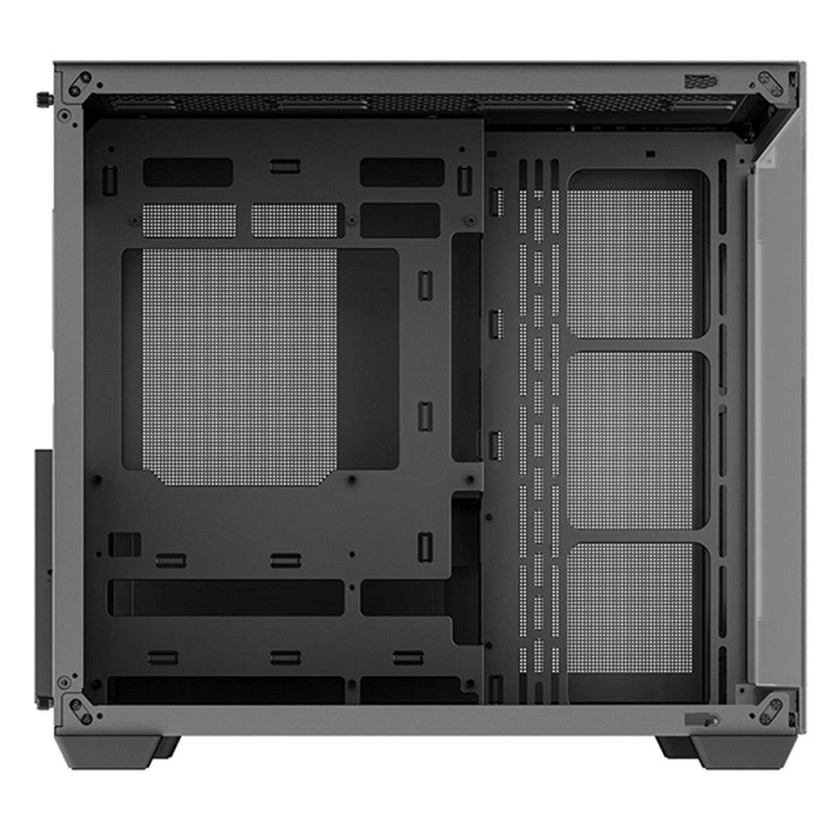 Gabinete Gamer DeepCool CG530, Mid Tower, Vidro Temperado, ATX, Sem Fonte, Sem Fans, Preto, R-CG530-BKNDA0-G-1