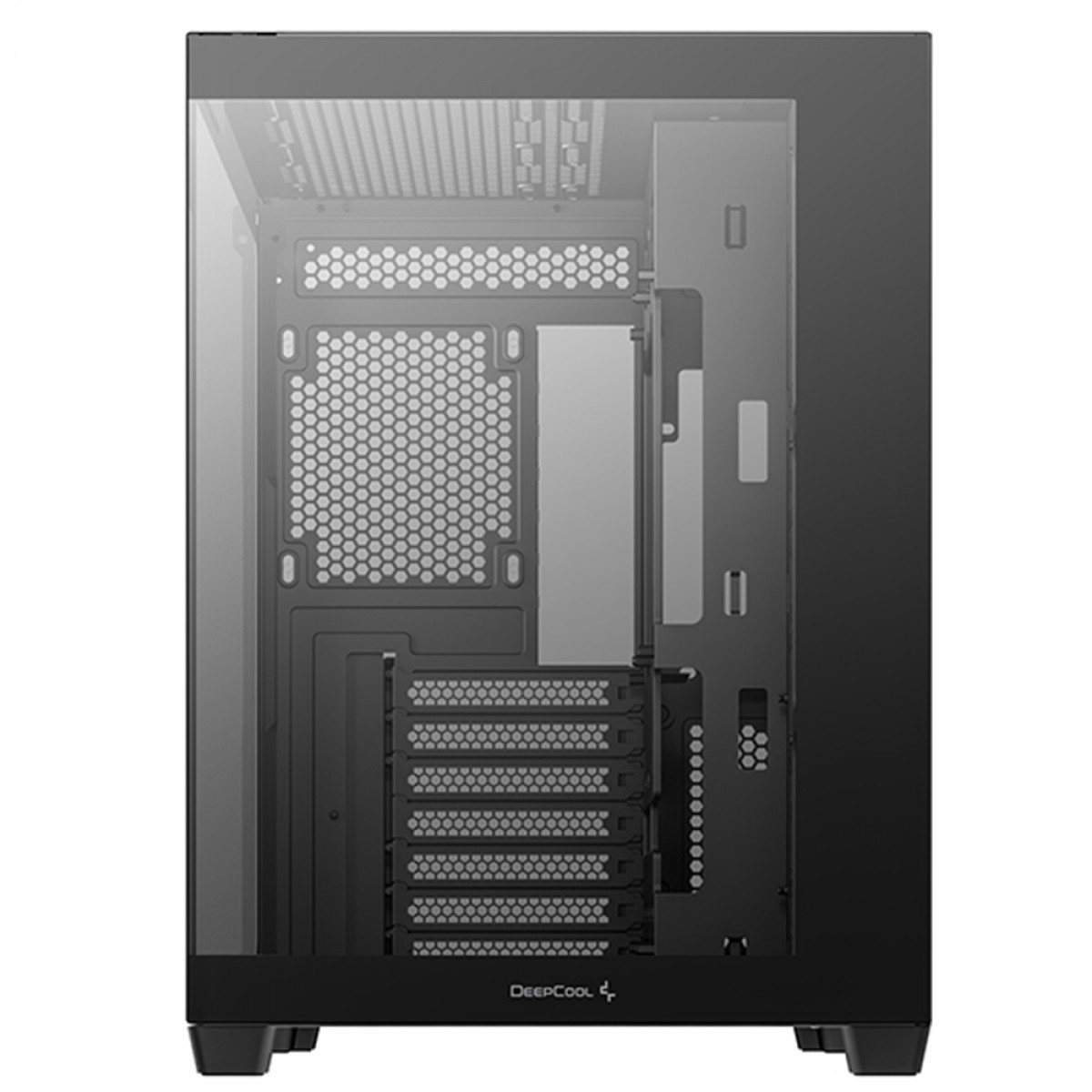 Gabinete Gamer DeepCool CG530, Mid Tower, Vidro Temperado, ATX, Sem Fonte, Sem Fans, Preto, R-CG530-BKNDA0-G-1