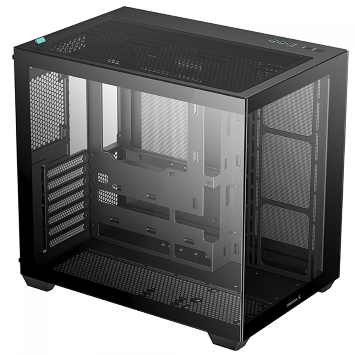 Gabinete Gamer DeepCool CG530, Mid Tower, Vidro Temperado, ATX, Sem Fonte, Sem Fans, Preto, R-CG530-BKNDA0-G-1