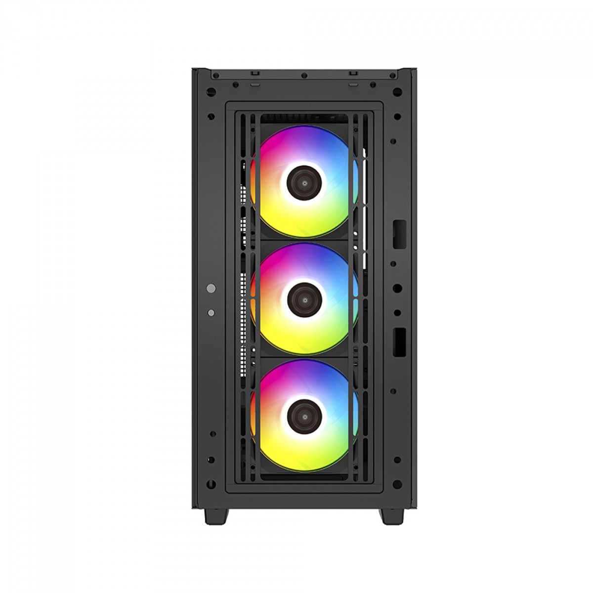 Gabinete Gamer DeepCool CG540, Mid Tower, RGB, Vidro Temperado, Black, E-ATX, Sem Fonte, Com 4 Fans, R-CG540-BKAGE4-G-1