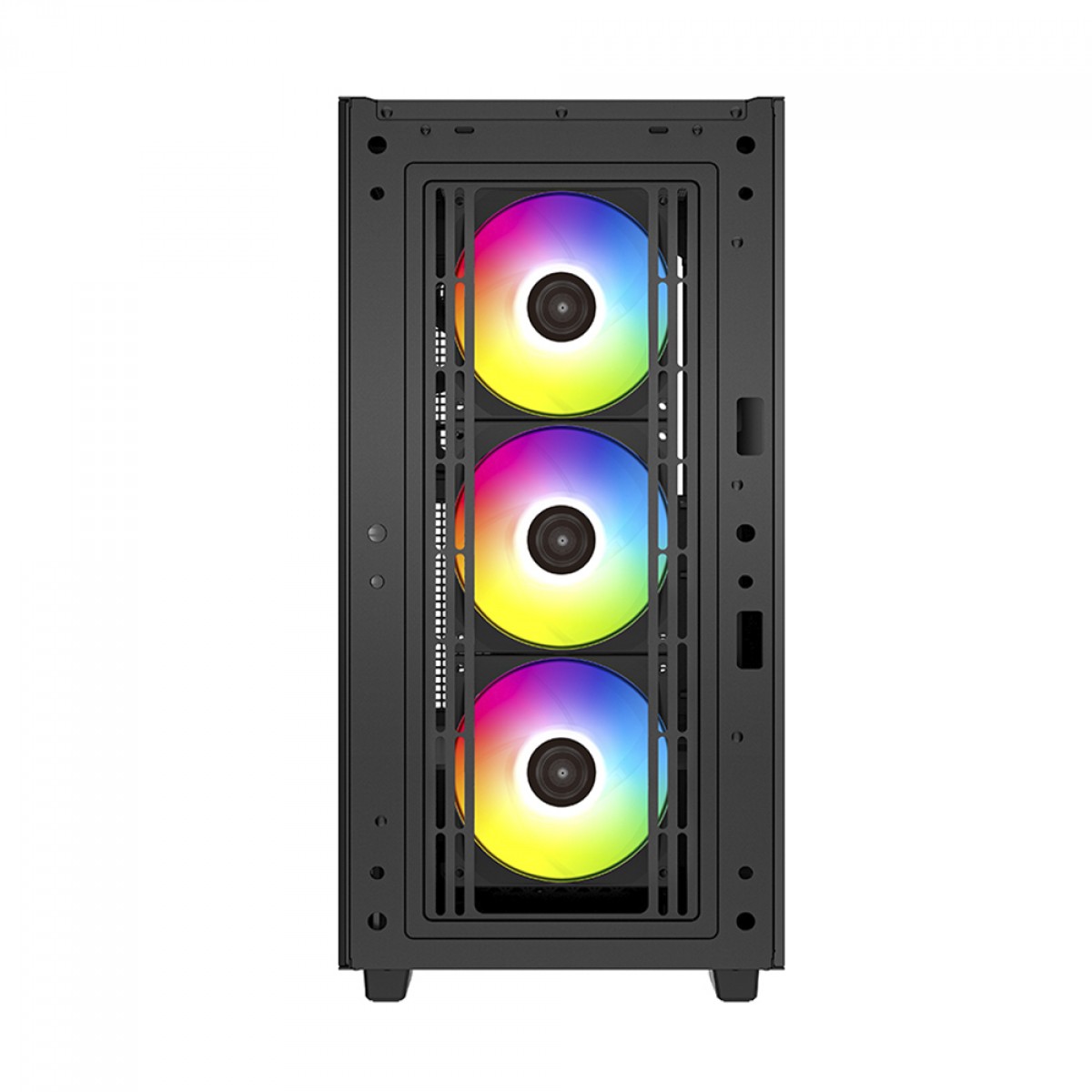 Gabinete Gamer DeepCool CG560, Mid Tower, RGB, Vidro Temperado, Black, E-ATX, Sem Fonte, Com 4 Fans, R-CG560-BKAAE4-G-1