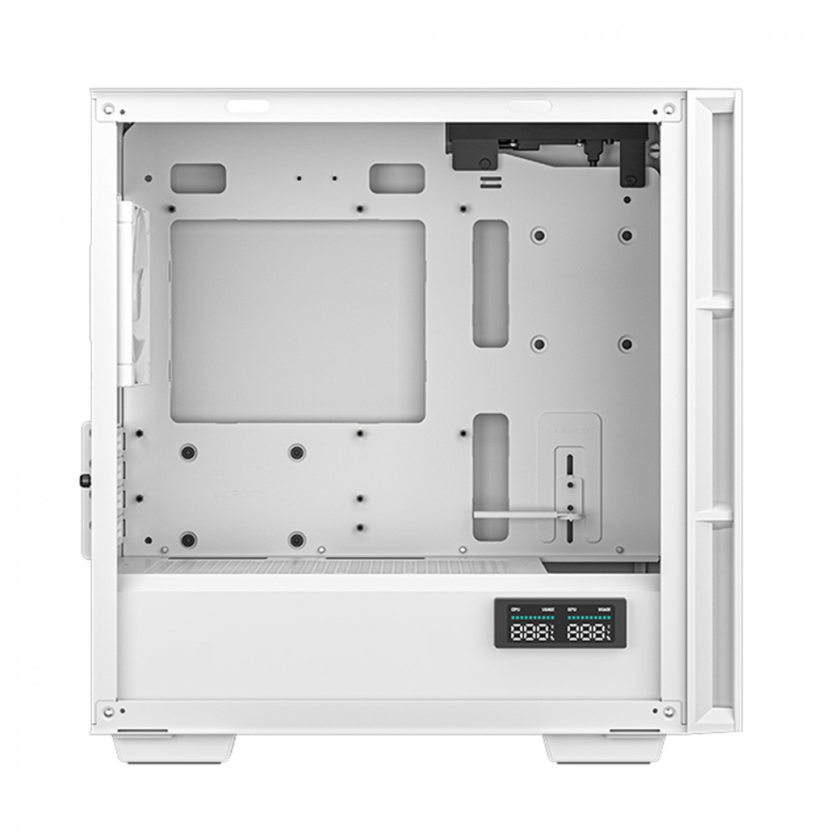 Gabinete Gamer DeepCool CH360 Digital WH, Mid Tower, Vidro Temperado, M-ATX, White, Sem Fonte, Com 3 Fans ARGB, R-CH360-WHAPE3D-G-1